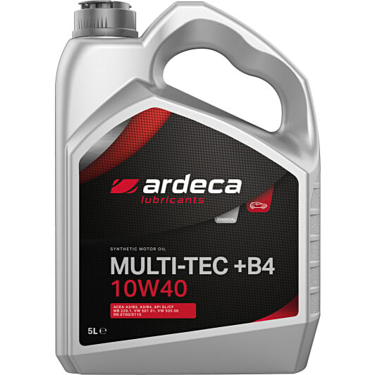Моторное масло Ardeca Multi-Tec+ B4 10W-40 на Citroen DS3