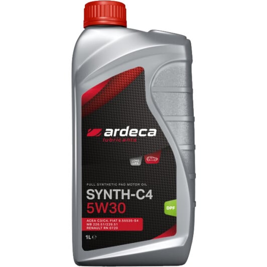 Моторное масло Ardeca Synth-C4 5W-30 1 л на Volvo V60