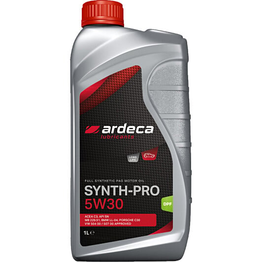 Моторна олива Ardeca Synth-Pro 5W-30 1 л на Honda CR-V