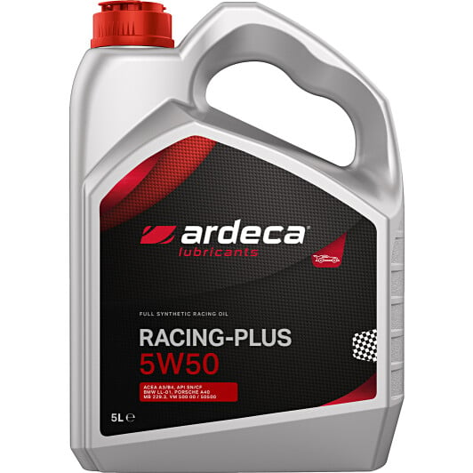 Моторна олива Ardeca Racing Plus 5W-50 5 л на Toyota Sequoia
