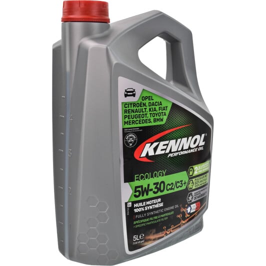 Моторное масло Kennol Ecology C2/C3+ 5W-30 5 л на Toyota Camry