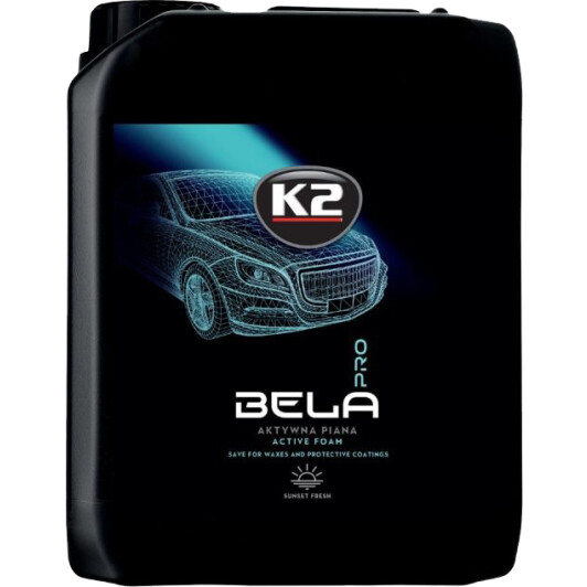 Автошампунь K2 Bela Pro Sunset Fresh 5 л