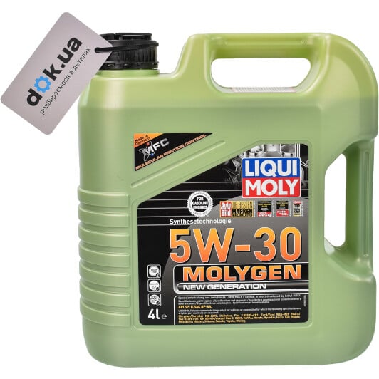 Моторна олива Liqui Moly Molygen New Generation 5W-30 4 л на Ford Galaxy