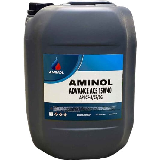 Моторна олива Aminol Advance AC5 15W-40 на Chevrolet Tahoe