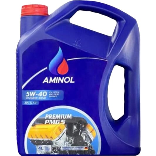 Моторное масло Aminol Premium PMG5 5W-40 4 л на Mercedes GLC-Class