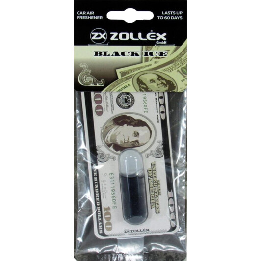 Ароматизатор Zollex Dollar Black Ice 5 мл