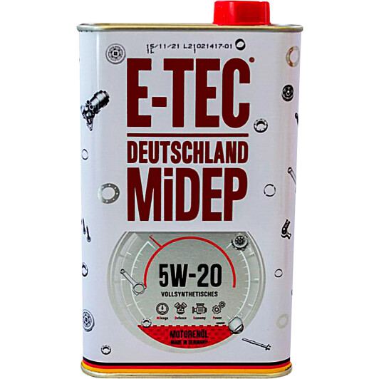 Моторное масло E-TEC FS 5W-20 1 л на MINI Paceman