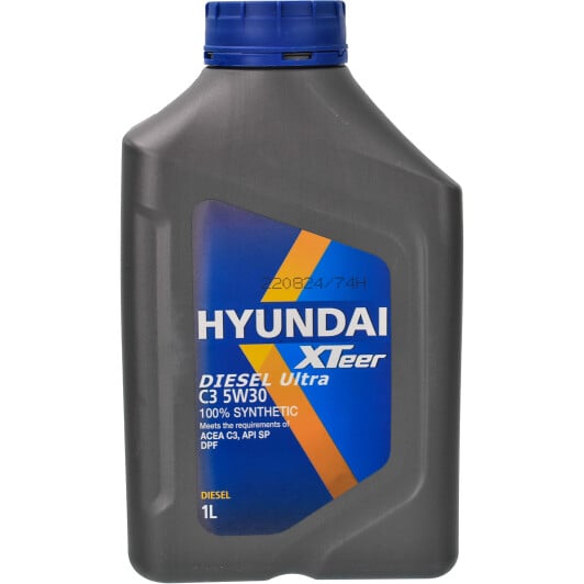 Моторное масло Hyundai XTeer Diesel Ultra C3 5W-30 1 л на Mitsubishi Starion