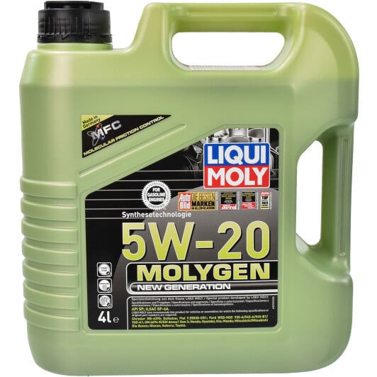 Моторное масло Liqui Moly Molygen New Generation 5W-20 4 л на Chevrolet Beretta