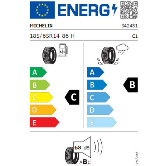 Шина Michelin Energy Saver+ 185/65 R14 86H