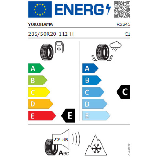 Шина Yokohama Geolandar A/T G015 285/50 R20 112H уточняйте уточняйте