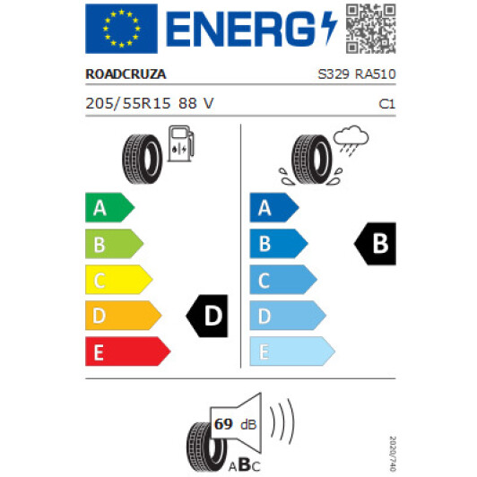 Шина Roadcruza RA510 205/55 R15 88V