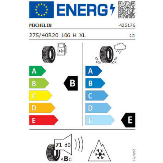 Шина Michelin Latitude X-Ice Xi2 275/40 R20 106H XL Канада, 2020 р. Канада, 2020 р.