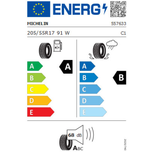 Шина Michelin Primacy 4 205/55 R17 91W MO Німеччина, 2021 р. Германия, 2021 г.