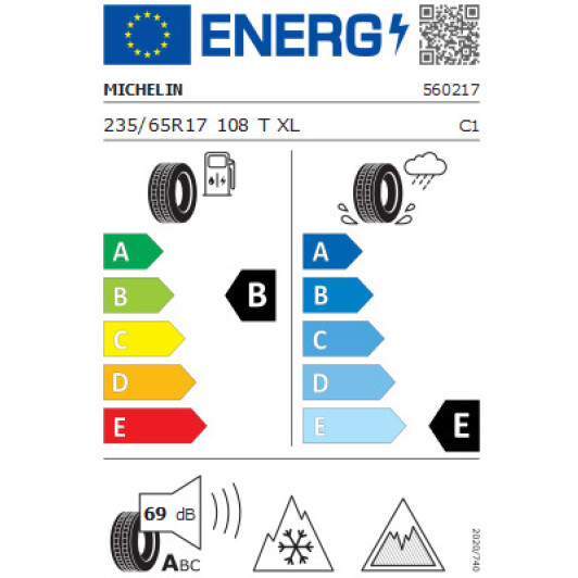 Шина Michelin X-Ice Snow SUV 235/65 R17 108T XL