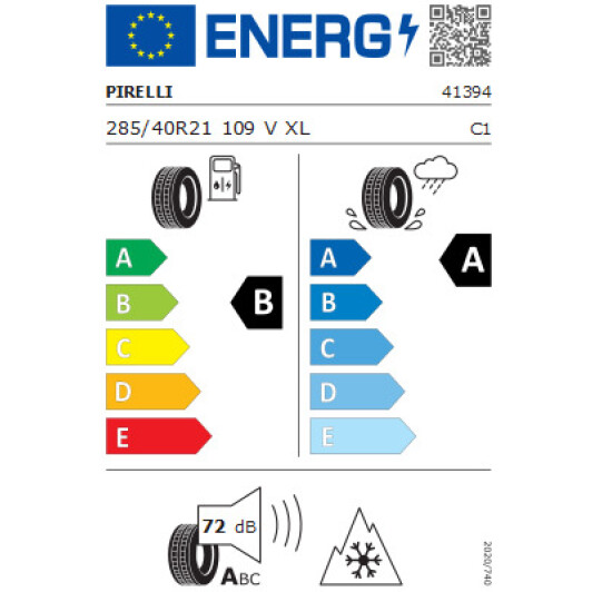 Шина Pirelli Scorpion Winter 2 285/40 R21 109V XL