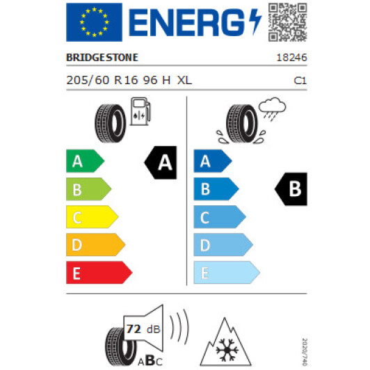 Шина Bridgestone Blizzak LM005 205/60 R16 96H XL