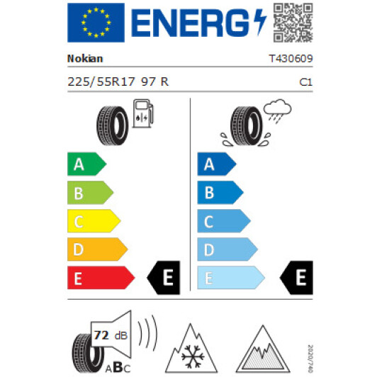 Шина Nokian Hakkapeliitta R3 225/55 R17 97R ROF
