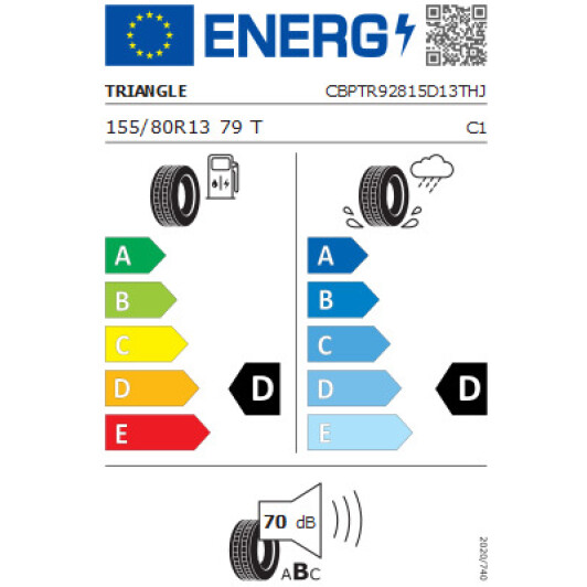 Шина Triangle TR928 155/80 R13 79T