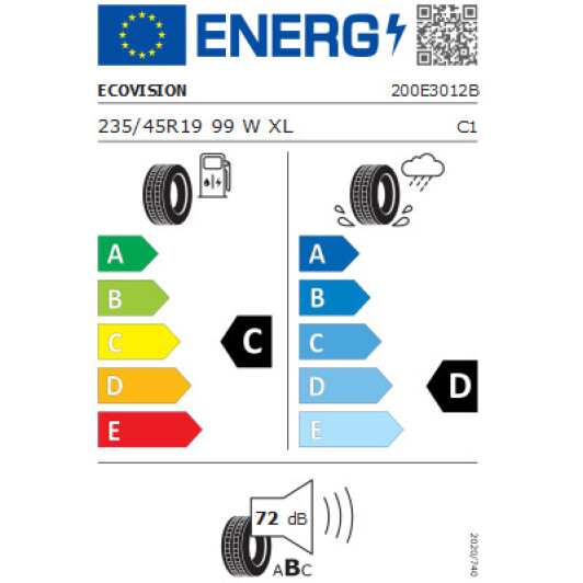 Шина Ecovision VI-386HP 235/45 R19 99W XL Китай Китай