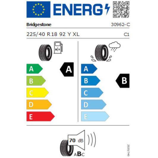 Шина Bridgestone Turanza T005 225/40 R18 92Y XL Польша, 2022 г. Польша, 2022 г.