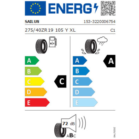 Шина Sailun Atrezzo ZSR SUV 275/40 R19 105Y XL Китай, 2022 г. Китай, 2022 г.