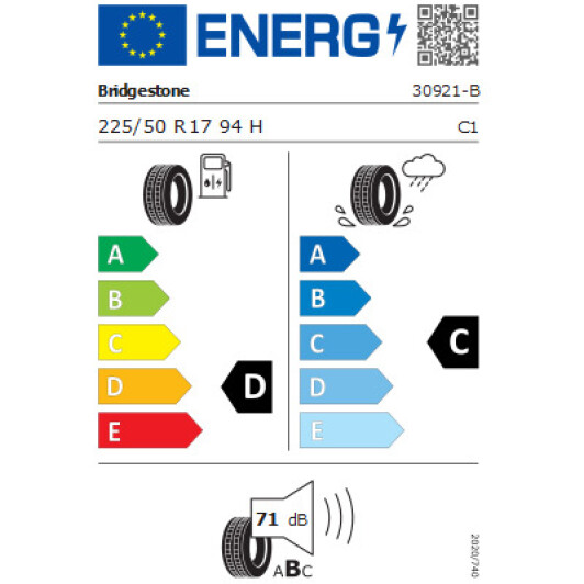 Шина Bridgestone Dueler H/P Sport 225/50 R17 94H * FR Польща, 2022 р. Польща, 2022 р.