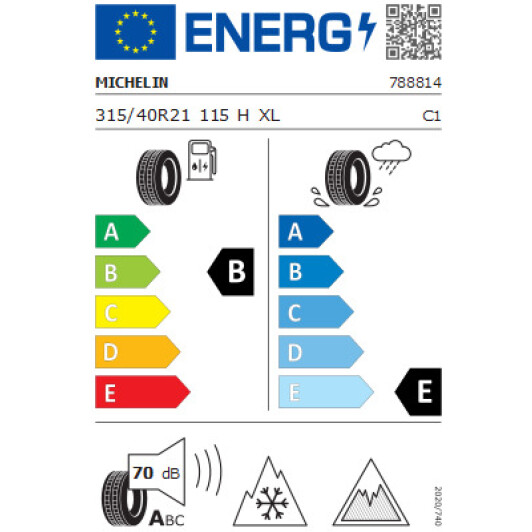 Шина Michelin X-Ice Snow SUV 315/40 R21 115H XL