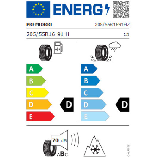 Шина Premiorri ViaMaggiore Z Plus 205/55 R16 91H Украина, 2023 г. Украина, 2023 г.