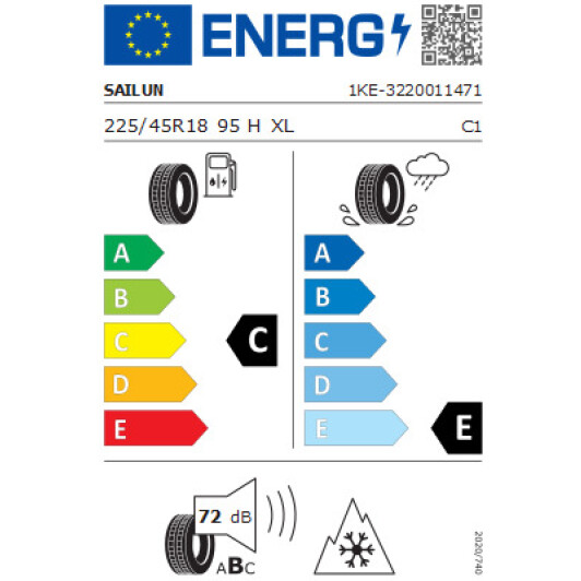 Шина Sailun Ice Blazer Arctic 225/45 R18 95H XL
