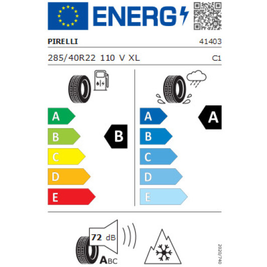 Шина Pirelli Scorpion Winter 2 285/40 R22 110V XL Италия, 2023 г. Италия, 2023 г.