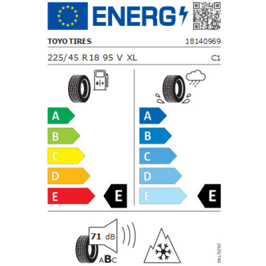 Шина Toyo Tires Observe Gsi-6 HP 225/45 R18 95V XL