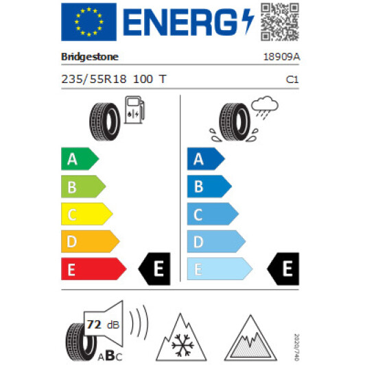 Шина Bridgestone Blizzak DM-V3 235/55 R18 100T