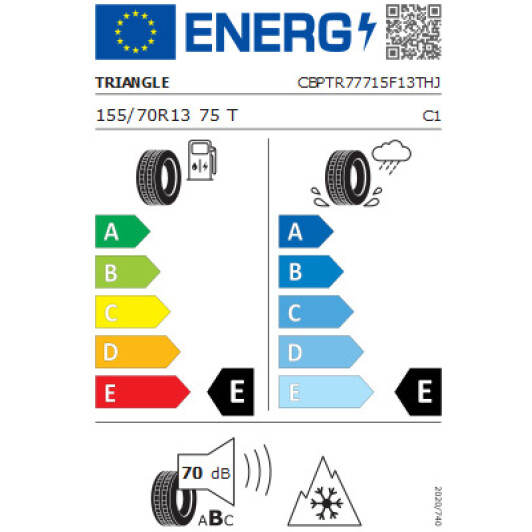 Шина Triangle Snow Lion TR777 155/70 R13 75T