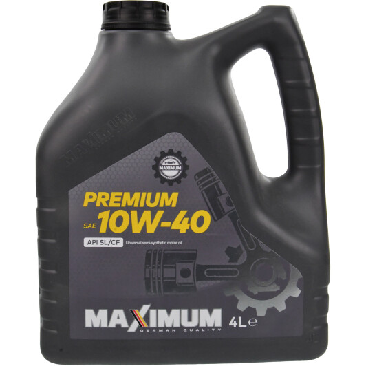 Масло Maximum Premium 10W-40 4 л на Porsche Cayenne