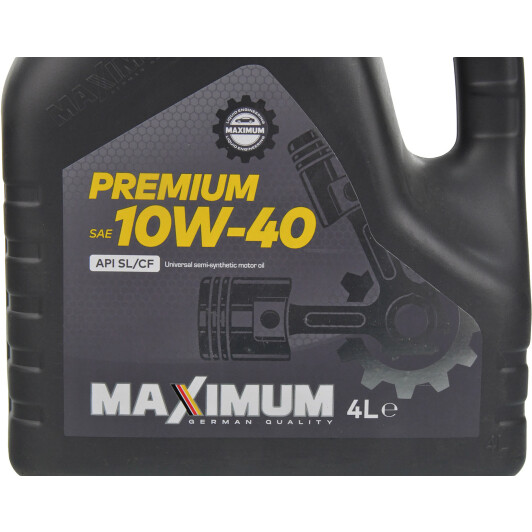 Масло Maximum Premium 10W-40 4 л на Porsche Cayenne