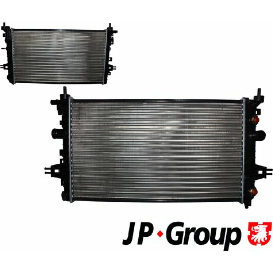 1214203200 JP Group Радиатор охлаждения двигателя