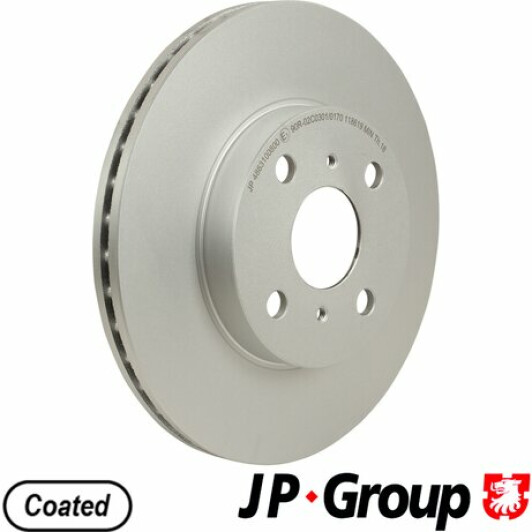 4863100800 JP Group Гальмівний диск