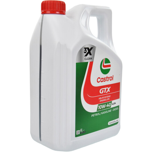 Масло Castrol GTX Ultraclean A/B 10W-40 4 л на Porsche Cayenne