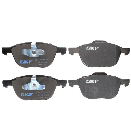 vkbp80016 SKF Тормозные колодки