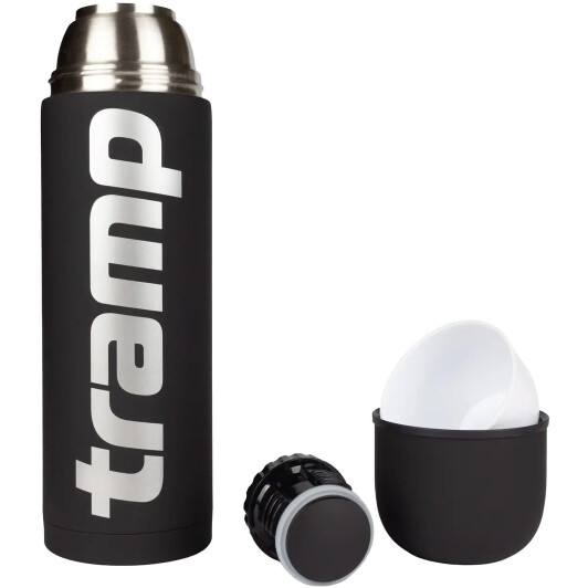 Термос Tramp Soft Touch 1 л чорний
