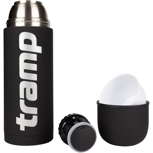 Термос Tramp Soft Touch 1,2 л чёрный