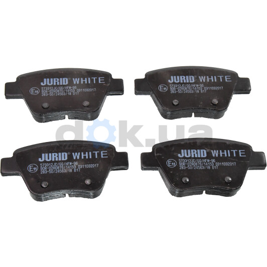 Тормозные колодки Jurid 573312JC