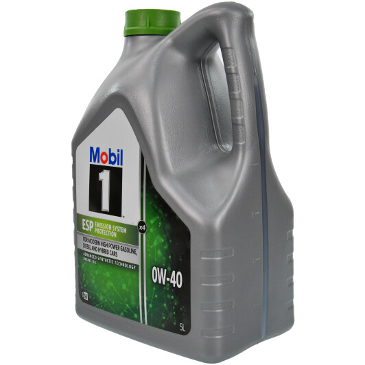 Масло Mobil 1 ESP X4 0W-40 5 л на Porsche Cayenne
