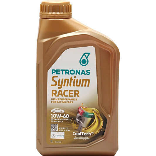 Масло Petronas Syntium Racer 10W-60 1 л на Porsche Cayenne