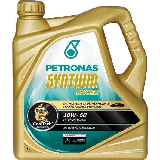 Масло Petronas Syntium Racer 10W-60 4 л на Porsche Cayenne