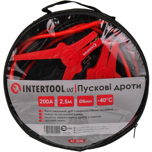 Дроти прикурювання Intertool AT-3040