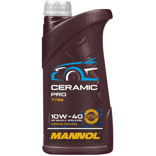 Масло Mannol Ceramic Pro 10W-40 1 л на Porsche Cayenne