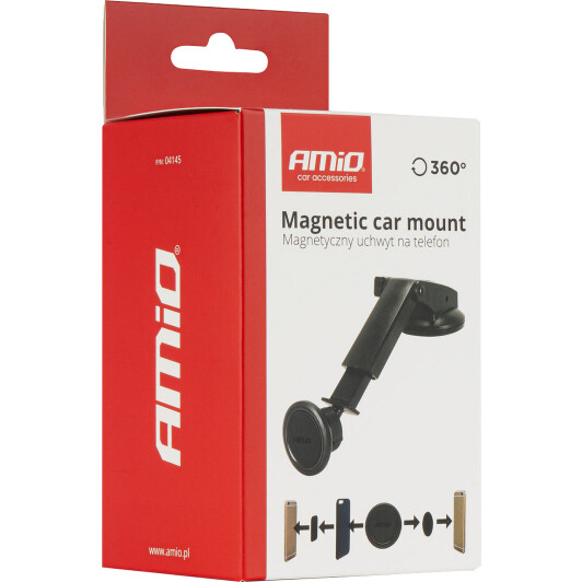 Держатель для телефона Amio Magnetic Car Mount 04145