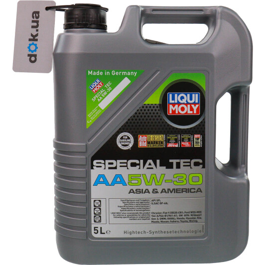Масло Liqui Moly Special Tec AA 5W-30 5 л на MINI Cooper